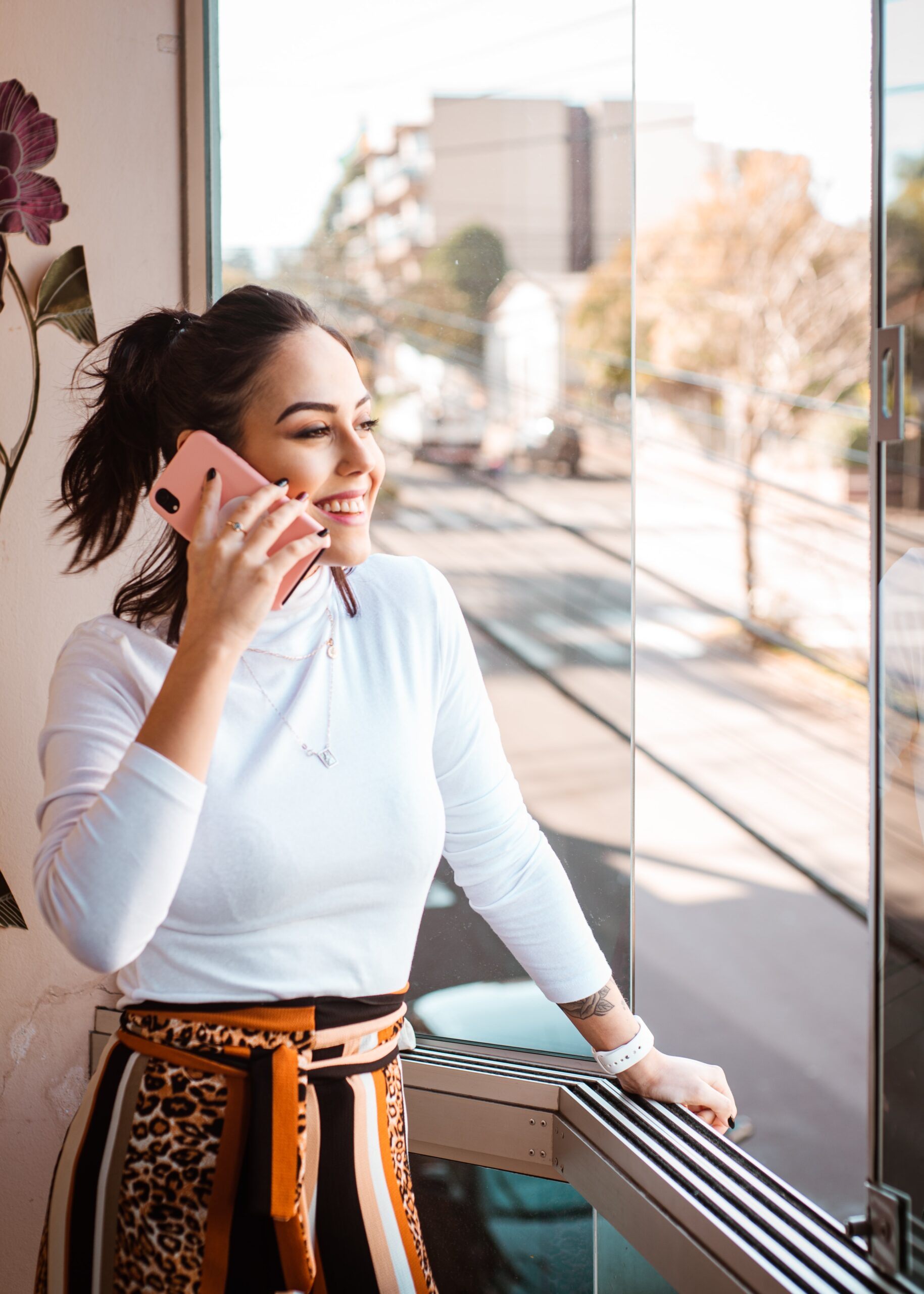 Woman Entrepreneur Speaking on the Phone